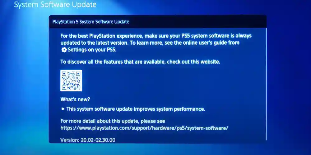Ps5 software update