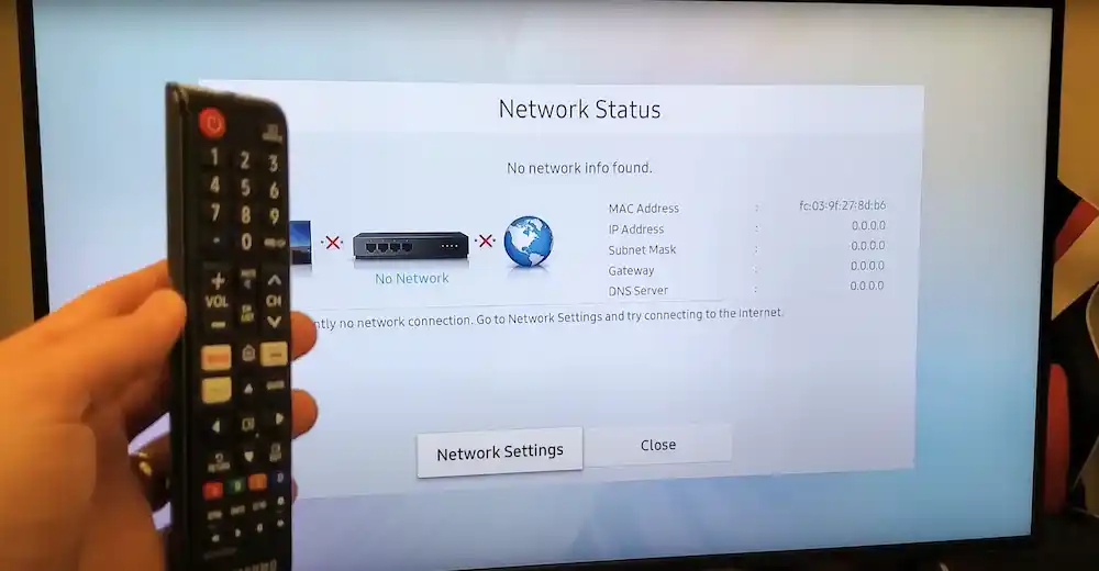 connecting router on smart tv